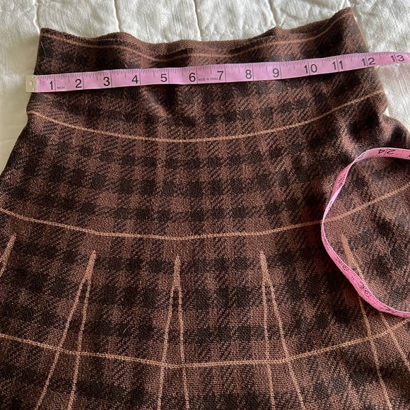 Max Studio Plaid Mini Skirt - Picture 3 of 8